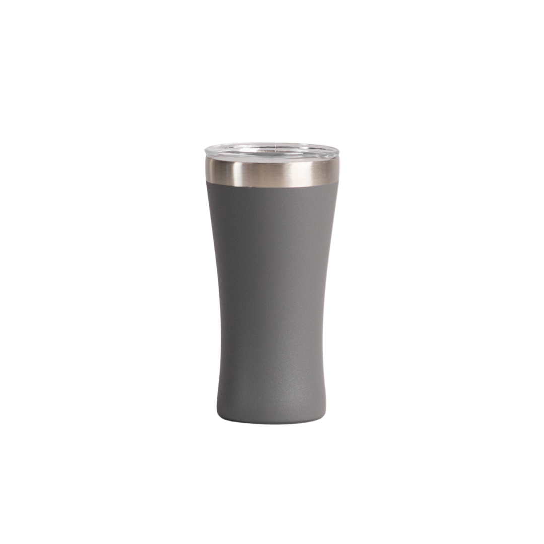 Vaso tequilero de acero inoxidable personalizable en Monterrey Mexico - color gris - Todika premium drinkware