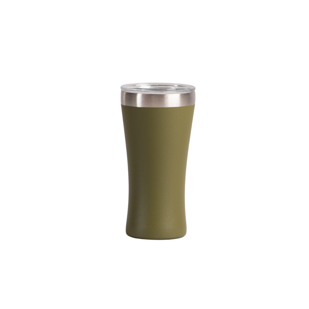 Vaso tequilero de acero inoxidable personalizable en Monterrey Mexico - color verde - Todika premium drinkware