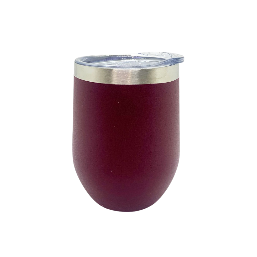 Vaso de vino color vino de acero inoxidable - Todika premium dinkware en Monterrey México marca EverestFort