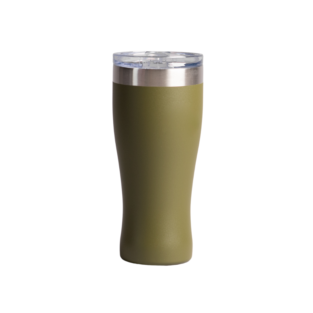 Yarda de Acero inoxidable 16oz color verde - Todika premium drinkware en Monterrey México