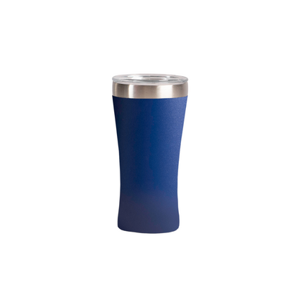 Vaso tequilero de acero inoxidable personalizable  en Monterrey Mexico - color azul  - Todika premium drinkware