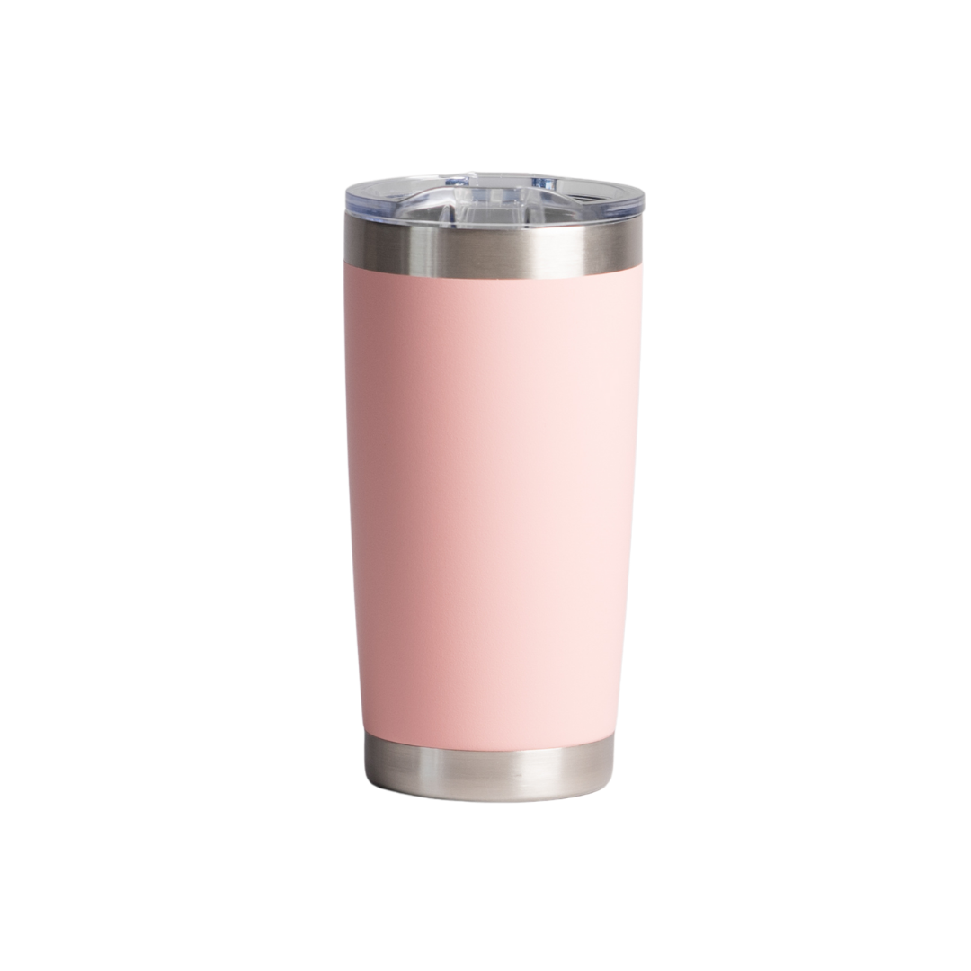 Vaso de acero inoxidable de 20 oz color rosa - Todka premium drinkware en Monterrey, México