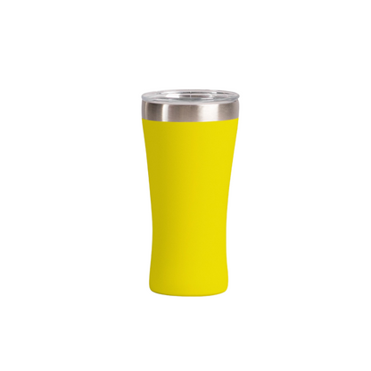 Vaso tequilero de acero inoxidable personalizable  en Monterrey Mexico - color amarillo  - Todika premium drinkware